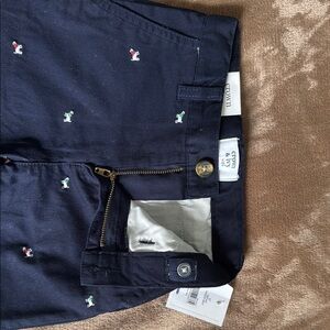 Crown & Ivy Kids-  Navy Embroidered  Pants (3T) NWT